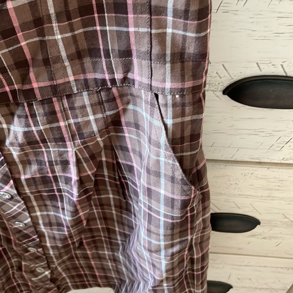 Plaid strapless Guess Dress - Picture 3 of 7